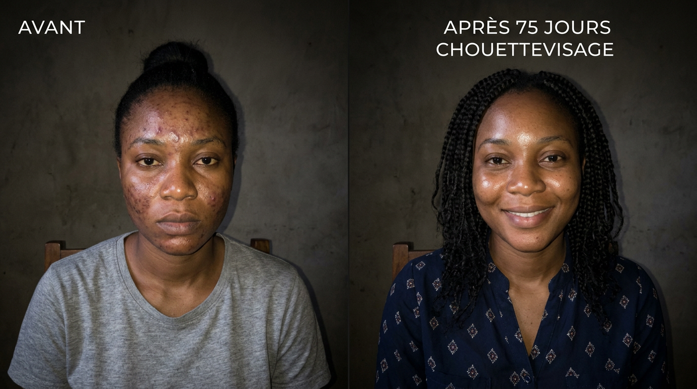 Nathalie F. — transformation avant / après