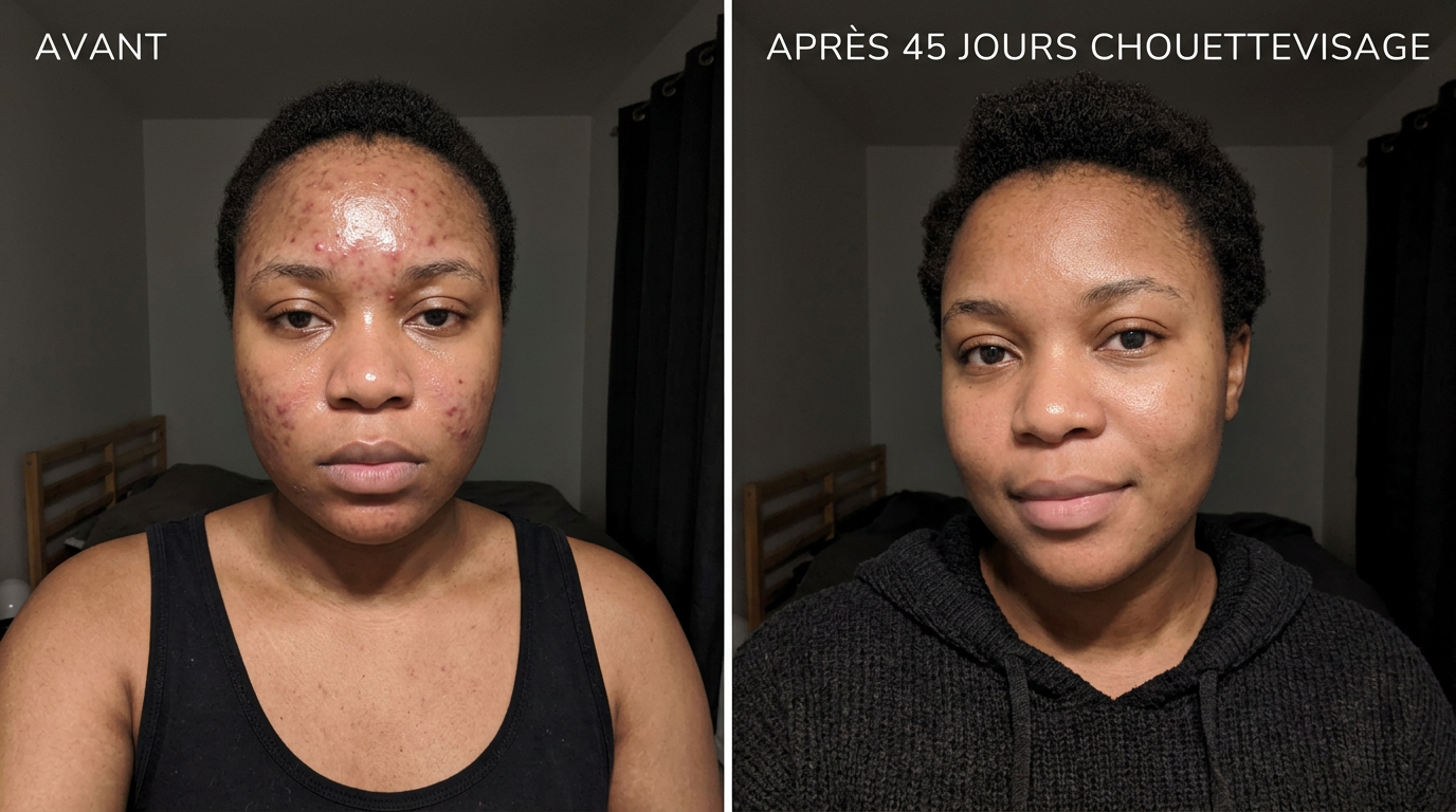 Doris E. — transformation avant / après